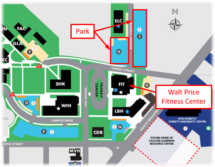 2024 Regionals Program Parking WASHINGTON MENS GYMNASTICS